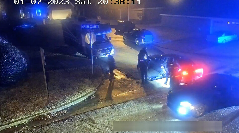 In the video released by Memphis, Nichols can be heard screaming for his mom during the confrontation