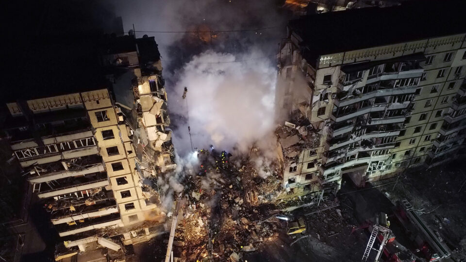 Russian cruise missile strike on an apartment block over the weekend has killed 44 people, city’s mayor says. Zelensky said the attack was a ‘war crime.’