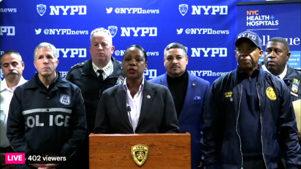 Three NYPD officers injured in machete attack near New Year’s Eve celebration in Times Square, officials say