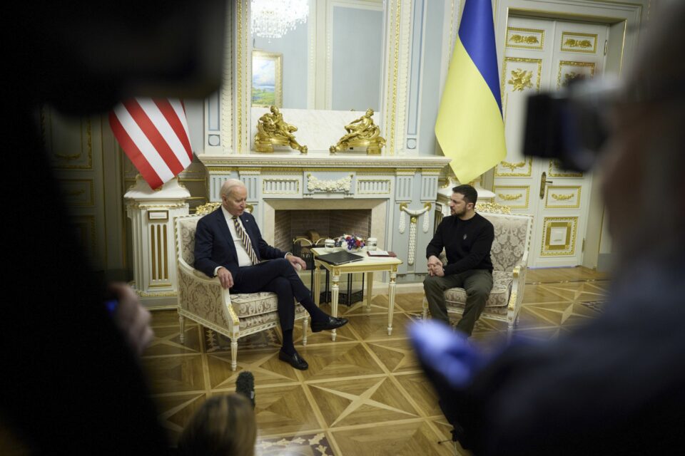 A secret flight from Joint Base Andrews. Denials by White House aides. A 10-hour train ride from Poland. Here’s how the trip to Ukraine came together.