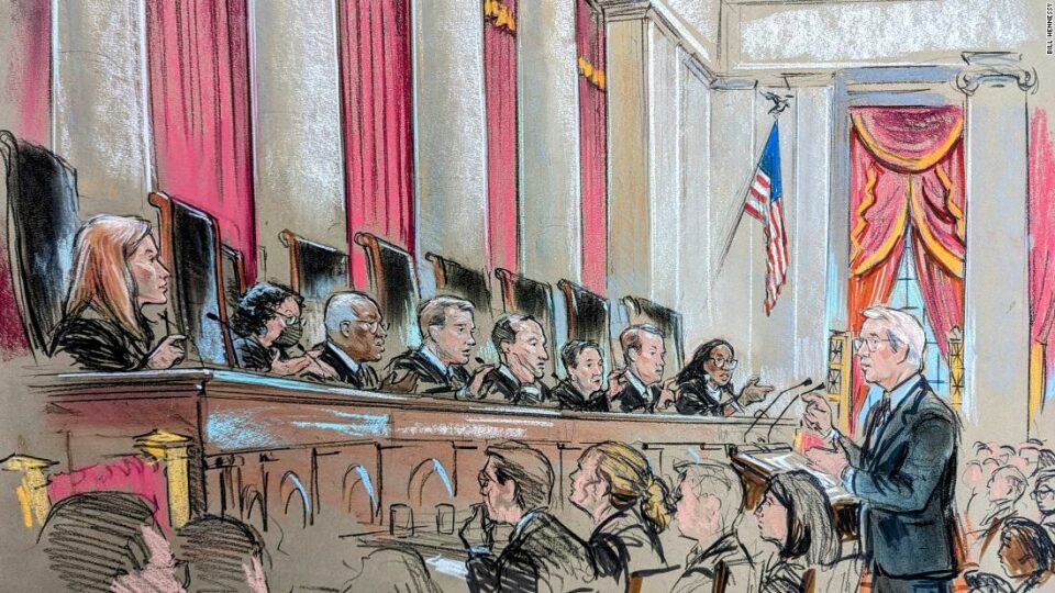The Supreme Court seems frustrated with the arguments in a case that could reshape how websites recommend and moderate content
