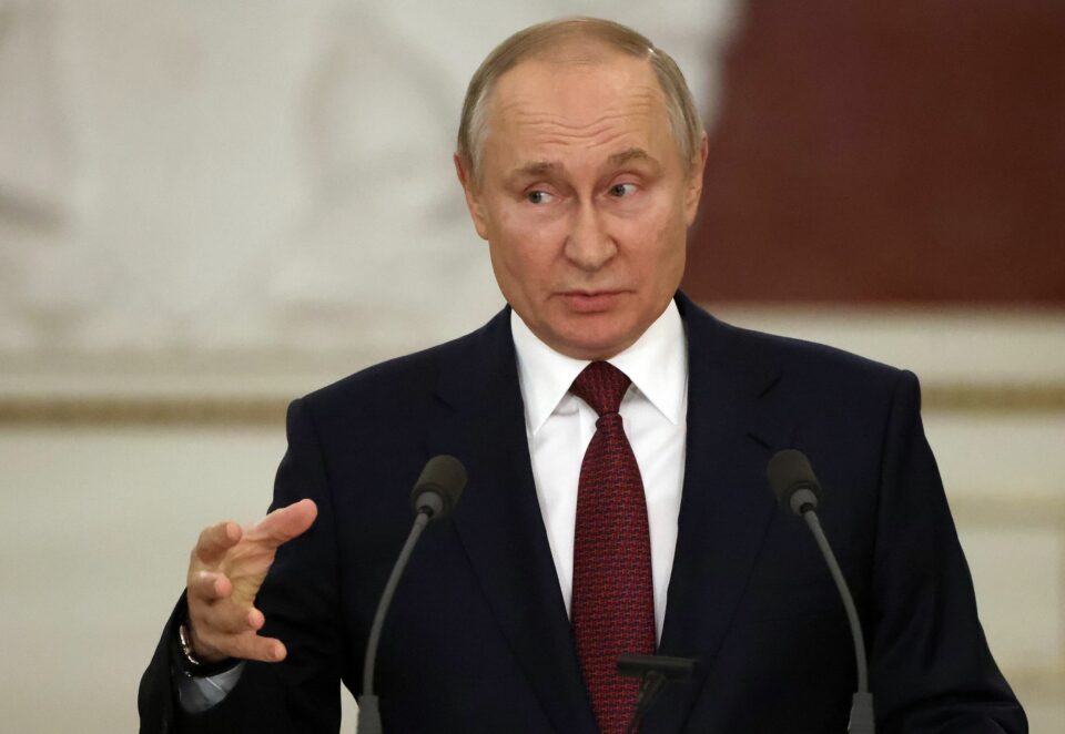 The visit has upstaged Putin on the eve of a major address in which he is expected to tout Russia’s supposed military achievements