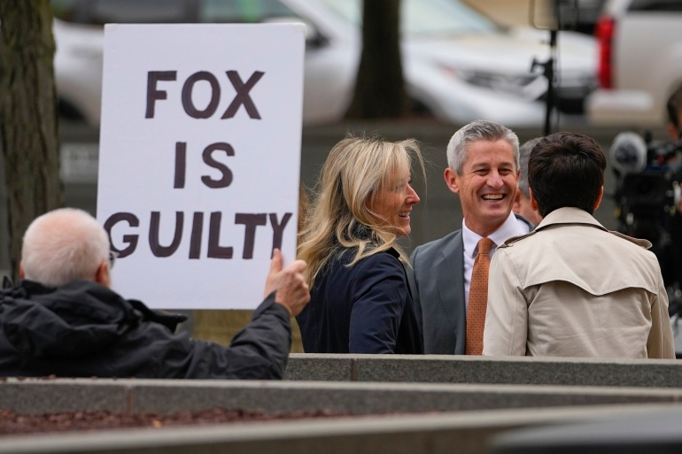 Some on-air claims about Dominion Voting Systems were false, Fox News acknowledges in statement after deal is announced