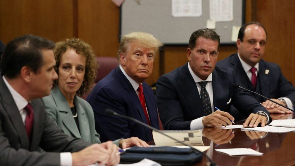 Trump pleads not guilty to 34 felony counts