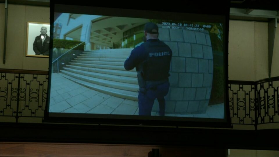 Watch: Bodycam footage shows police’s quick response to bank gunman